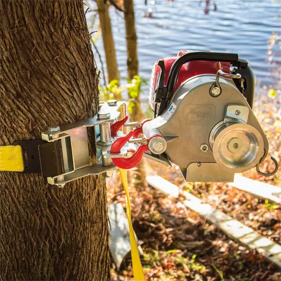Portable Winch fára szerelhető racsnis csörlőtartó adapter