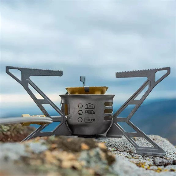 Primus OmniLite Stove Ti benzin/gáz főzőszett