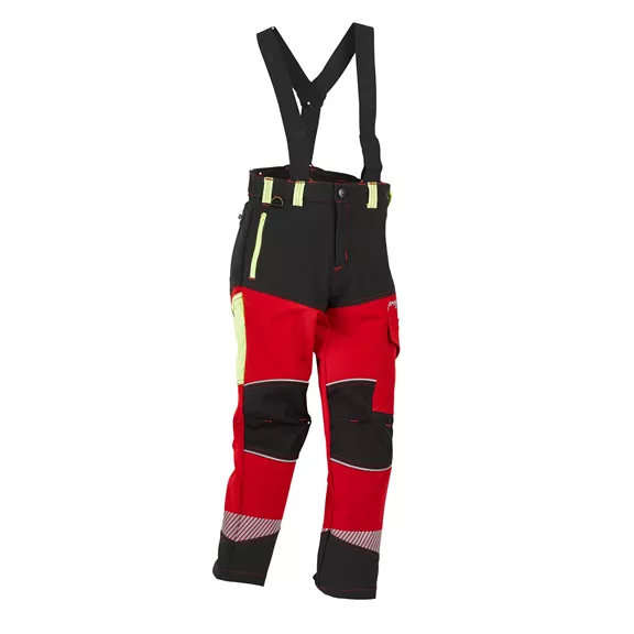 Profiforest Best Worker gyerek, derékpántos nadrág, rot-schwarz, 110/116.