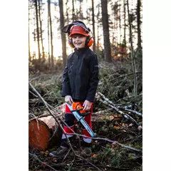 Profiforest Best Worker gyerek, derékpántos nadrág, rot-schwarz, 110/116.