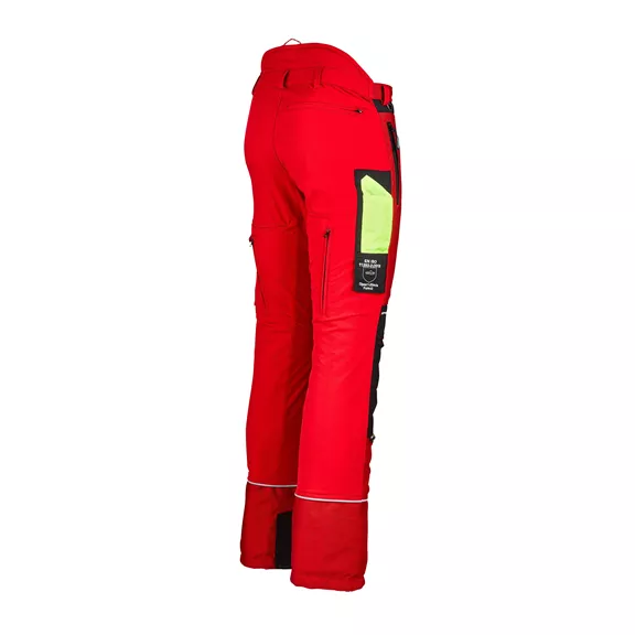 Profiforest Cool vágásbetétes deréknadrág, hosszú (+ 7cm), piros, M