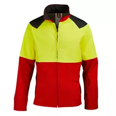 Profiforest Flex munkakabát, piros-neonsárga, XL.