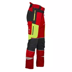 Profiforest Innovation vágásvédelmi nadrág, rot, 4XL – 5 cm.