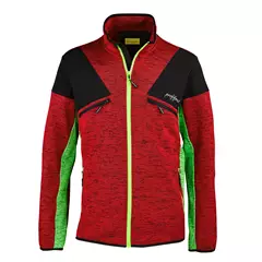 Profiforest Practice munka polár dzseki, rot-gelb, XS.