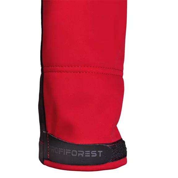 Profiforest Softshell dzseki membránnal, piros, XL
