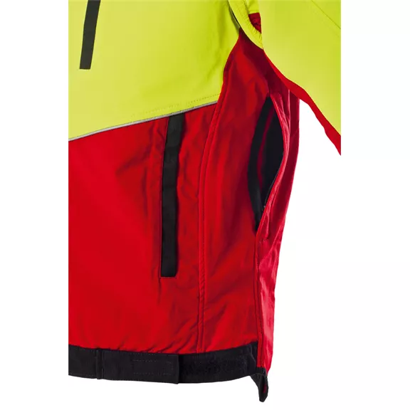 Profiforest munkakabát Air+, piros-sárga, S