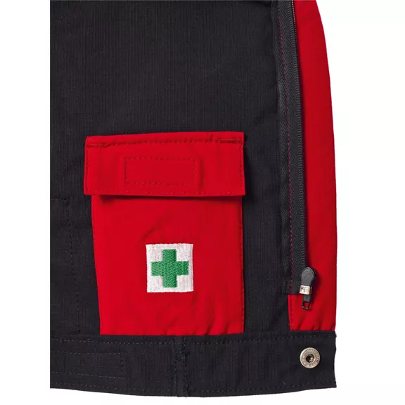 Profiforest munkakabát Air+, piros-sárga, S