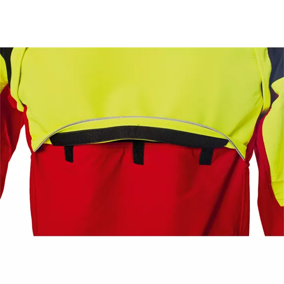 Profiforest munkakabát Air+, piros-sárga, S