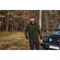 Rascher "Hannes Klassik" lóden férfi mellény, oliv, 46