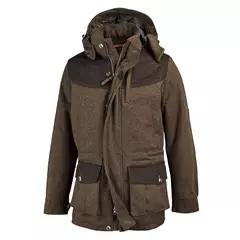 Rascher férfi lóden kabát, barna 48