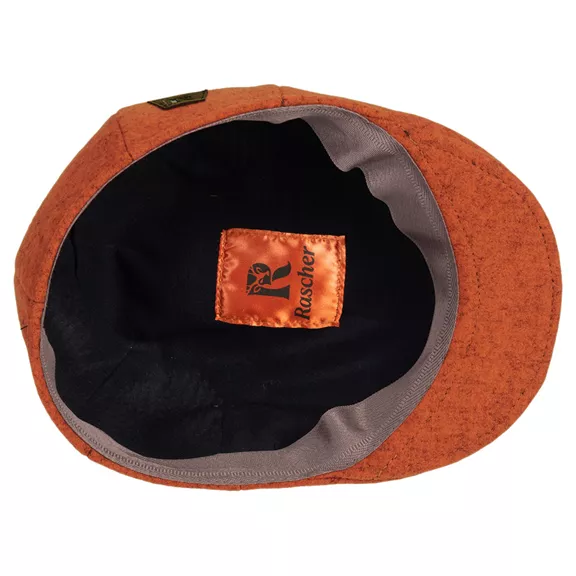 Rascher láthatósági lóden sapka, orange-melange, 55