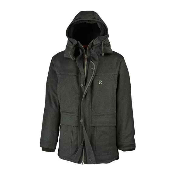 Rascher lóden férfi parka, oliv, 54
