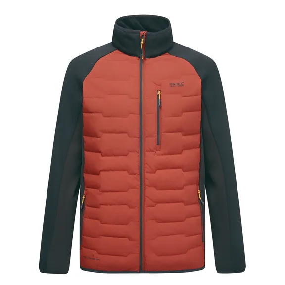 Regatta Cyrus Hybrid férfi hibrid zseki, burnt henna-black, S.