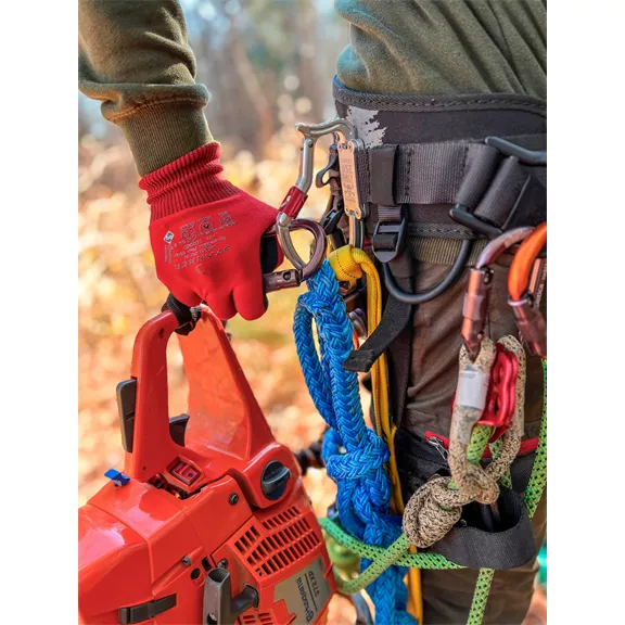 Rock Exotica Transporter, motorfűrész tartó karabiner, C5 XL