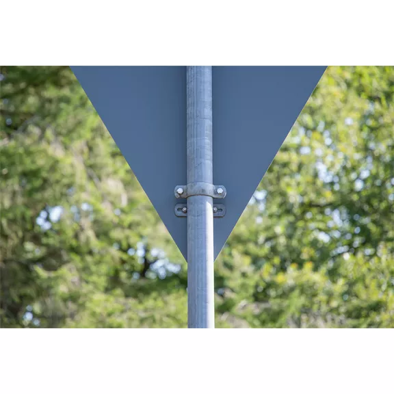 Rögzítő bilincs, 60 mm átm., 72 mm lyuktávolság