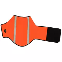 Rüdemeister láthatósági mellény kutyáknak, neonnarancs, XL