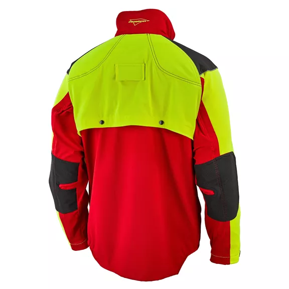 SIP Arborist vágásbetétes kabát, piros-sárga, XL