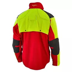 SIP Arborist vágásbetétes kabát, piros-sárga, XL