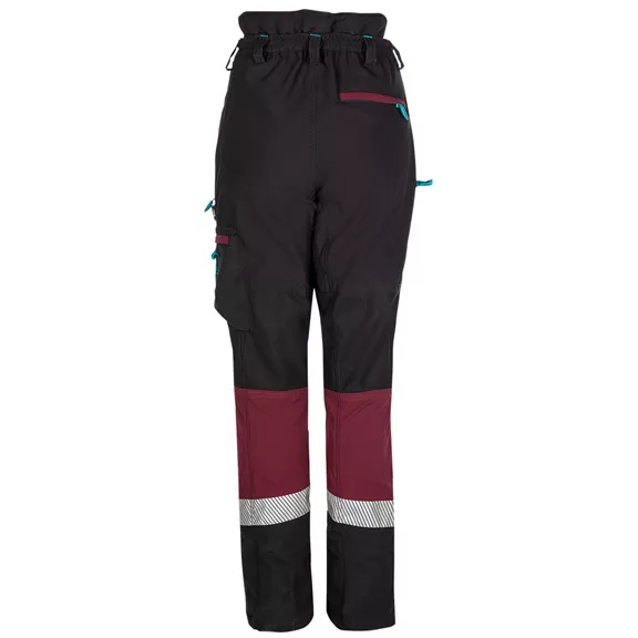 SIP Canopy Air-Go Donna, vágásvédelmi nadrág, burgundy red, M.