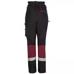 SIP Canopy Air-Go Donna, vágásvédelmi nadrág, burgundy red, XS.