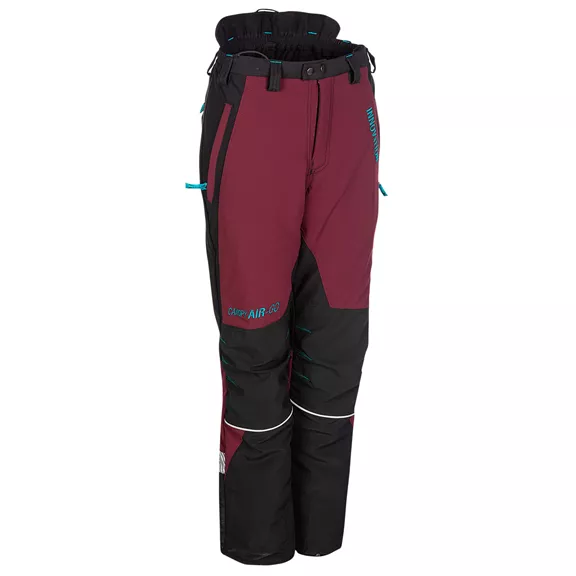 SIP Canopy Air-Go Donna, vágásvédelmi nadrág, burgundy red, XS.