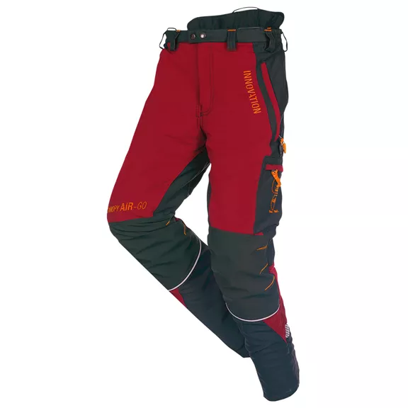 SIP Canopy Air-Go Donna, vágásvédelmi nadrág, rot-schwarz, S.