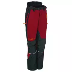 SIP Canopy Air-Go Donna, vágásvédelmi nadrág, rot-schwarz, XS. SIP Canopy Air-Go Donna, vágásvédelmi nadrág, rot-schwarz, XS.