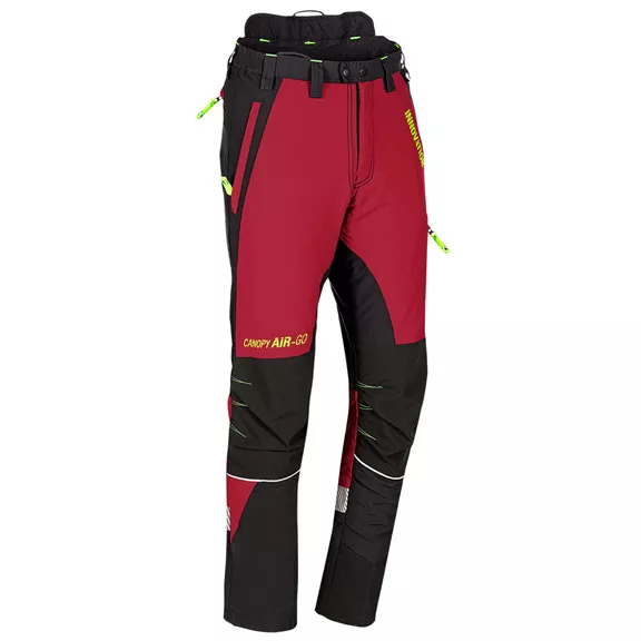 SIP Canopy Air-Go vágásvédelmi famászó nadrág, rot-schwarz, S. SIP Canopy Air-Go vágásvédelmi famászó nadrág, rot-schwarz, S.