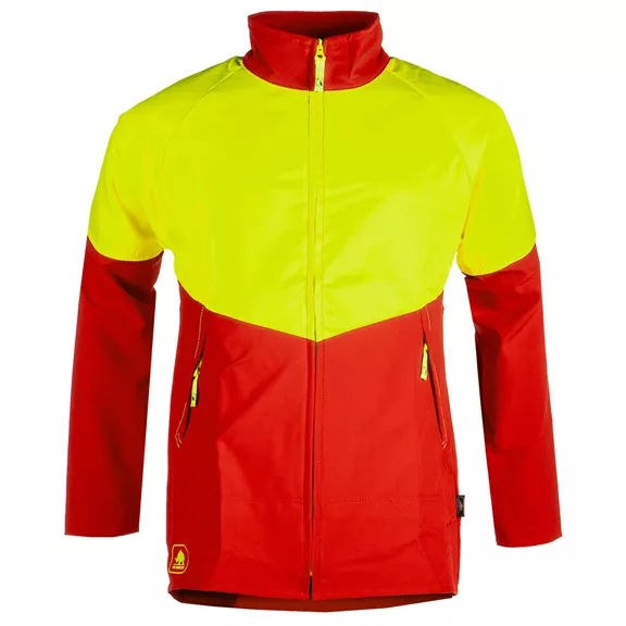 SIP Flex Boxer munkakabát, piros-hi-viz sárga, L. SIP Flex Boxer munkakabát, piros-hi-viz sárga, L.