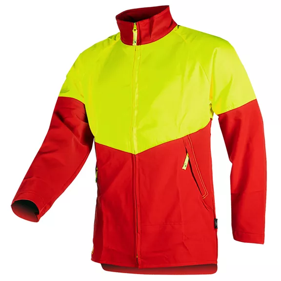 SIP Flex Boxer munkakabát, piros-hi-viz sárga, L. SIP Flex Boxer munkakabát, piros-hi-viz sárga, L.
