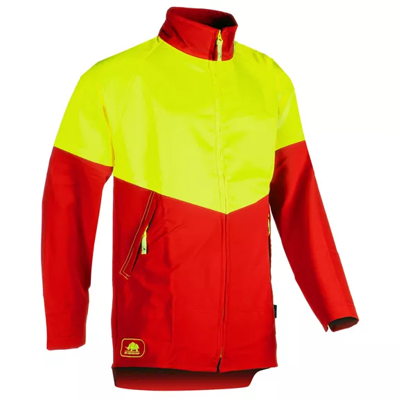 SIP Flex Boxer munkakabát, piros-hi-viz sárga, L. SIP Flex Boxer munkakabát, piros-hi-viz sárga, L.