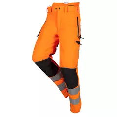 SIP Protection Pro-Gression Flash vágásvédelmi nadrág, leuchtorange-schwarz, S. SIP Protection Pro-Gression Flash vágásvédelmi nadrág, leuchtorange-schwarz, S.
