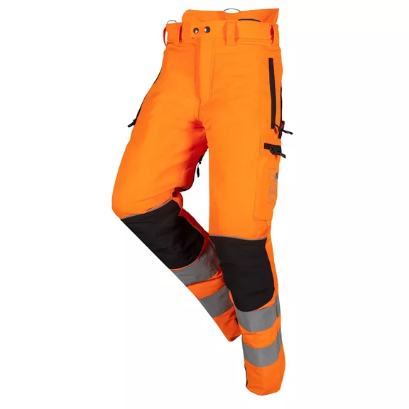 SIP Protection Pro-Gression Flash vágásvédelmi nadrág, leuchtorange-schwarz, S. SIP Protection Pro-Gression Flash vágásvédelmi nadrág, leuchtorange-schwarz, S.