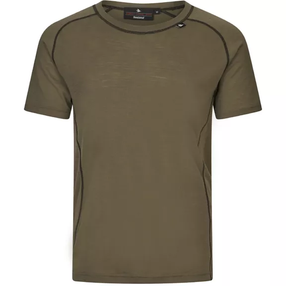 Seeland Apex Merino férfi póló, Covert Green, 3XL