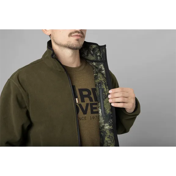 Seeland Rogue Reversible férfi fleece, Light Pine/Invis Green, L