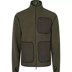 Seeland Rogue Reversible férfi fleece, Light Pine/Invis Green, S