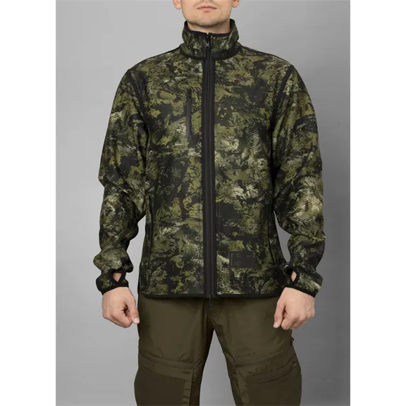 Seeland Rogue Reversible férfi fleece, Light Pine/Invis Green, S