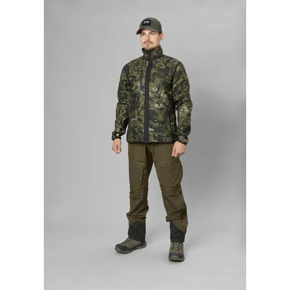 Seeland Rogue Reversible férfi fleece, Light Pine/Invis Green, S