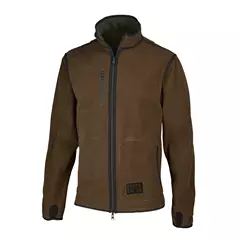 Seeland Rogue Solid kifordítható férfi fleece, Grizzly brown/demitasse brown, 3XL