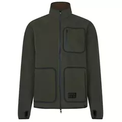 Seeland Rogue Solid kifordítható férfi fleece, Grizzly brown/demitasse brown, 3XL