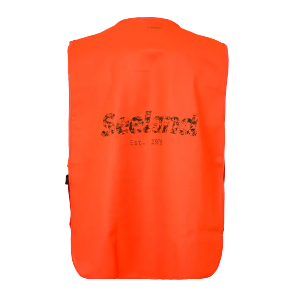 Seeland Safety láthatósági mellény, Orange Blaze, M/L