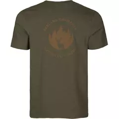 Seeland Saker férfi póló, Pine green melange, XL