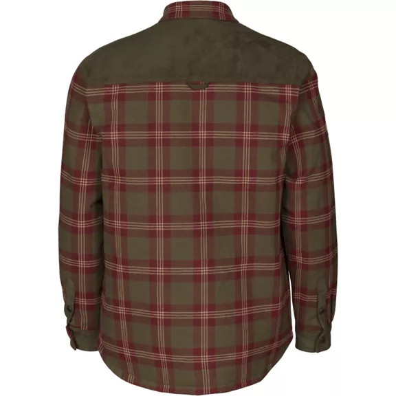Seeland Vancouver férfi hosszú ujjú ing, Red check, 3XL