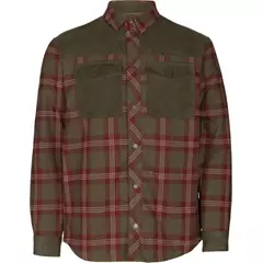 Seeland Vancouver férfi hosszú ujjú ing, Red check, XL