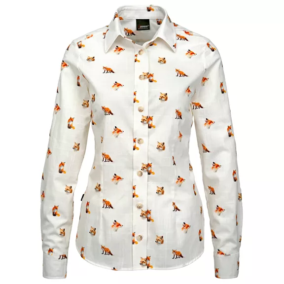 Skogen Fuchs hosszú ujjú női blúz, multicolor, 36