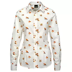 Skogen Fuchs hosszú ujjú női blúz, multicolor, 48