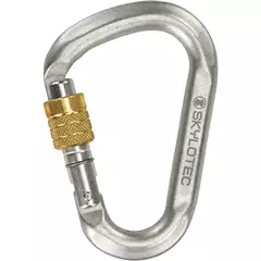 Skylotec Snappy SG acél csavaros karabiner