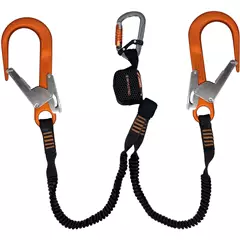 Skylotec Y Nanolink Flex energia elnyelő kantár, két állvány karabinerrel, 150 cm.