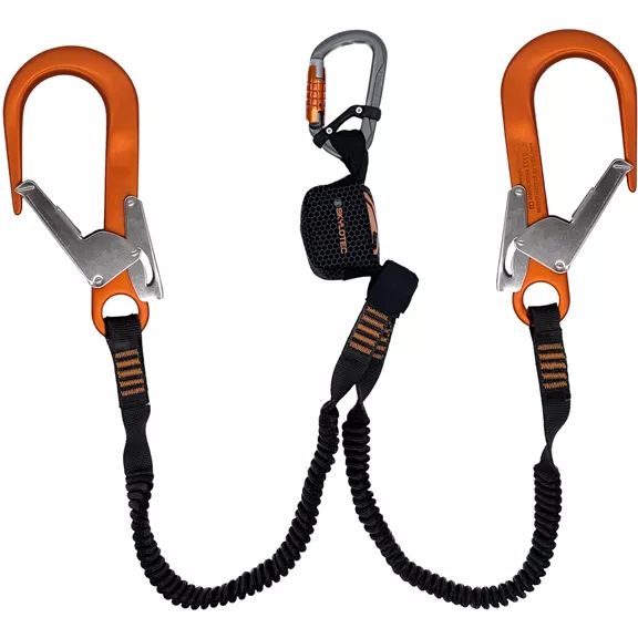 Skylotec Y Nanolink Flex energia elnyelő kantár, két állvány karabinerrel, 180 cm.