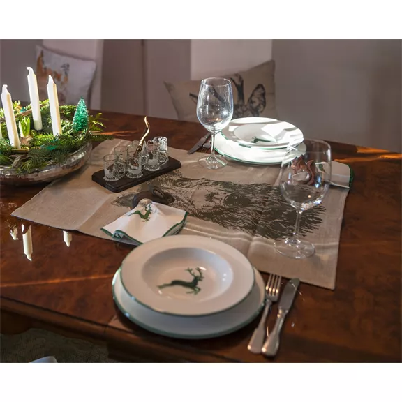 Snapszos tálca 6 db pohárral